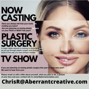 Casting People Changing Their Look With Plastic Surgery Soon
