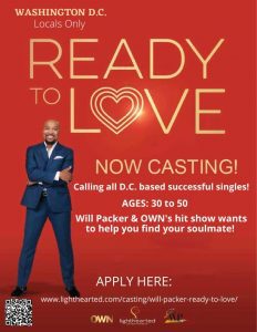 Read more about the article Casting Call in the Washington D.C. Area for OWN Network, Ready To Love