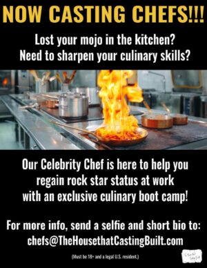 Nationwide Casting Call for Chefs
