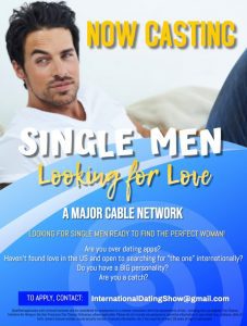 Read more about the article Major Cable Network Casting Men for Dating Show