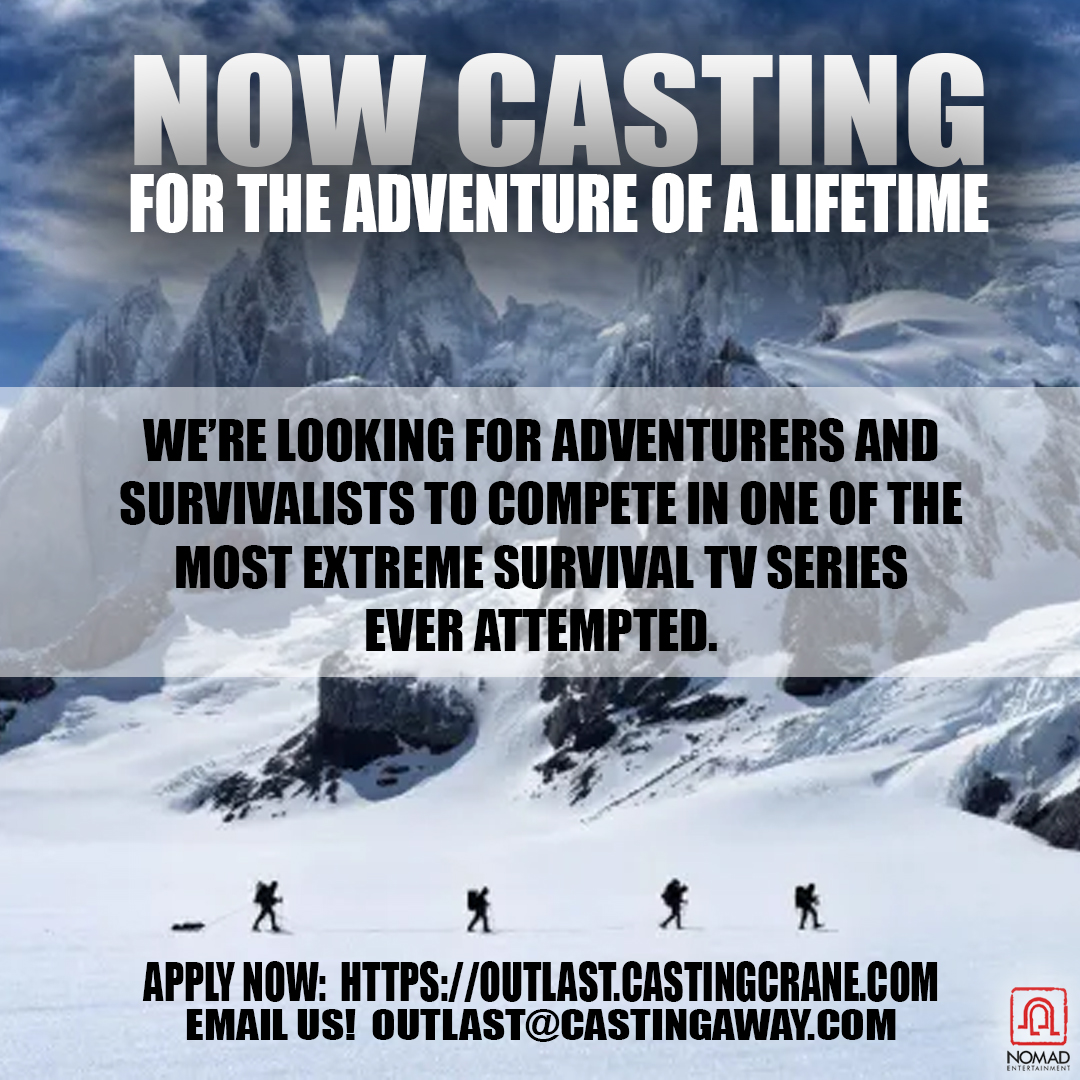 Read more about the article New Survival Reality Show “Outlast” Casting Survival Enthusiasts Nationwide