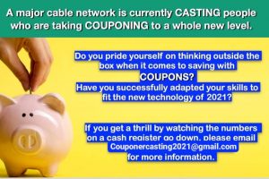 Read more about the article Casting People Who Love Their Coupons