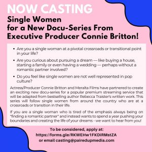 Read more about the article Casting Single Women For New Docu-Series