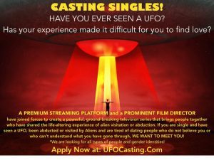 Read more about the article Casting Singles Who Have Seen A UFO