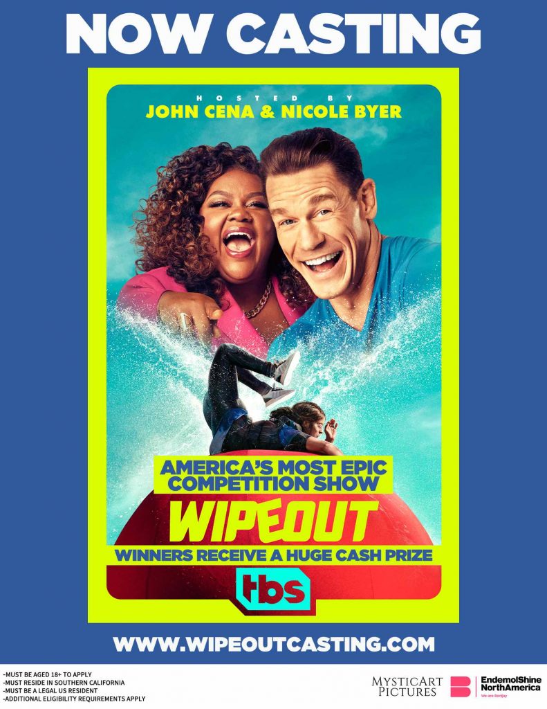 Get Cast On Wipeout Auditions Free
