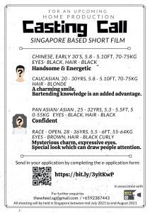 Read more about the article Singapore Auditions – Actors for Indie Film “The Wheel”