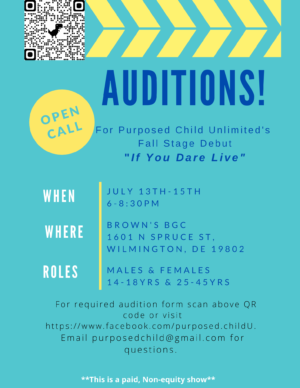 Theater Auditions in Wilmington, Delaware