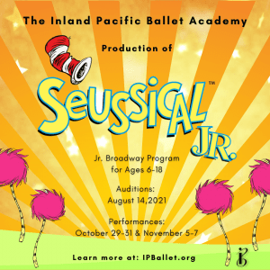 Kids Theater Classes in Inland Empire, CA for “Seussical Jr.”