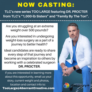 Read more about the article Now Casting in Georgia for People Heavily Overweight Who Need To Lose It.