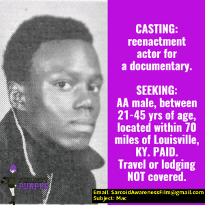 Read more about the article Auditions in Louisville Kentucky for Project Purple – Reenactment Actor
