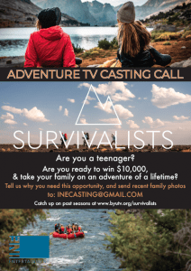 Read more about the article Casting Call for For Families with Teens for Survival Show