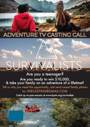Casting Call for For Families with Teens for Survival Show