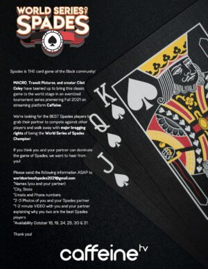 Casting Spades Players for Game Show World of Spades
