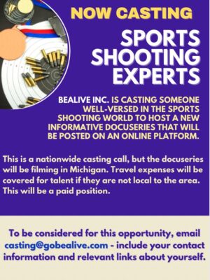 Casting Sports Shooting Expert for Docu Series