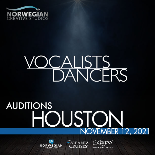 Read more about the article Houston Auditions for Cruise Line Singers and Dancers
