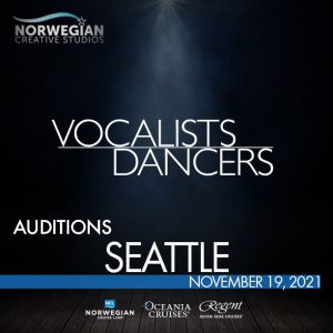 Read more about the article Norwegian Cruise Line Seattle Audition for Singers and Dancers
