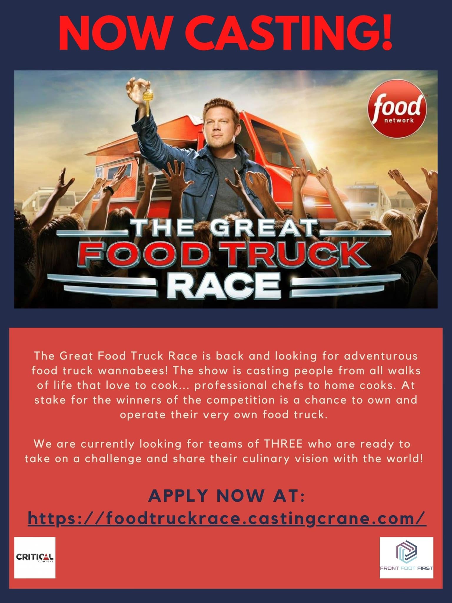 Food Network’s The Great Food Truck Race Now Casting for 2022