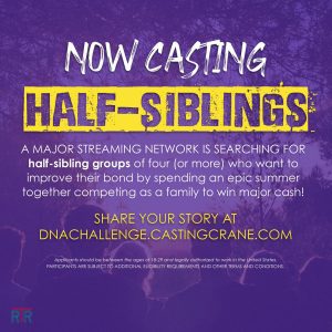 Read more about the article Casting Call for Half Siblings To Compete As A Family on A Reality Show