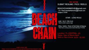 Read more about the article Casting for Lead Role in Indie Film “Beach Chain” – Florida