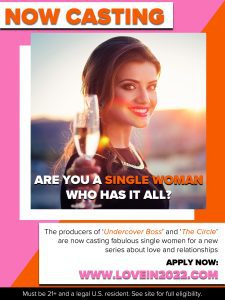 Read more about the article Reality Show Casting Single Women in Chicago Area