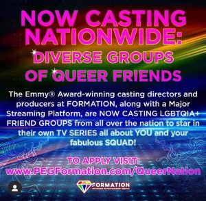 Read more about the article Nationwide Casting Call for Groups of Queer Friends