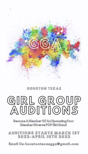 2022 Houston Texas Girl Group Auditions