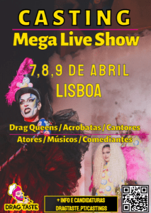 Read more about the article Performers in Portugal for Unique Show “Drag Taste”