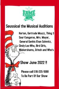 Read more about the article Kids Theater Classes for Production of Seussical in Lynbrook/East Rockaway New York