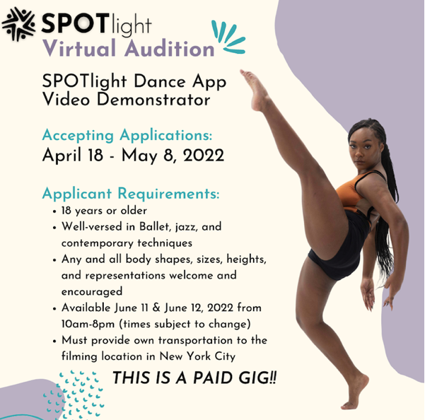 Read more about the article Dancer Auditions in NYC Area for Dance App