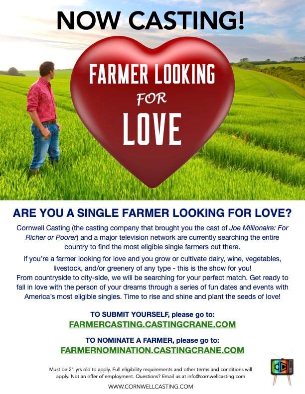 Read more about the article Casting Nationwide for Single Farmers