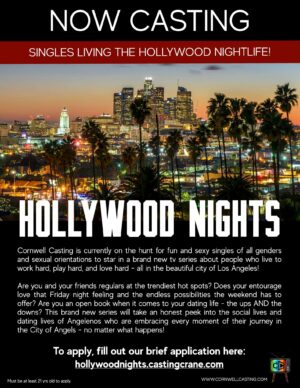 Casting Los Angeles Singles for Hollywood Nights