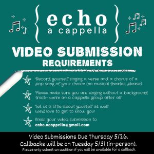 Echo A Cappella Auditions in NYC