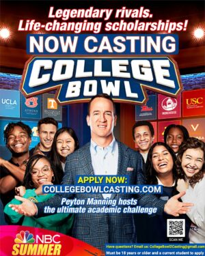 Casting Call Nationwide for College Students – College Bowl 2022