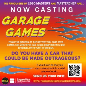 Casting Call for Garage Games in Los Angeles
