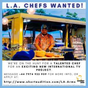 Casting Call for Los Angeles Area Chefs