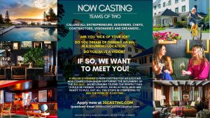 Reality Show Casting Call for Visionary Teams of 2