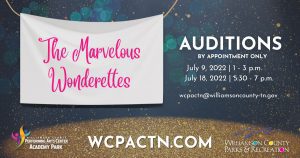 Theater Auditions in Nashville for Show “The Marvelous Wonderettes”