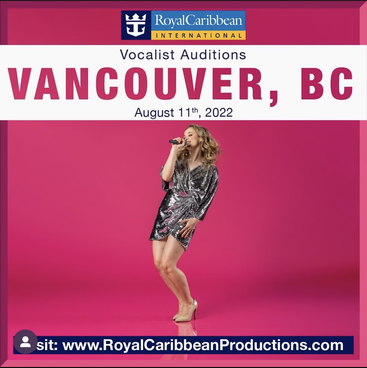 Read more about the article Singer Auditions in Vancouver for Royal Caribbean