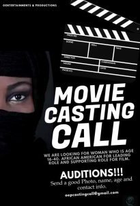 Read more about the article Movie Auditions in Indianapolis, Indiana for Lead Roles and Speaking Roles