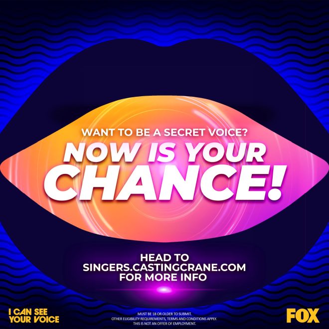 “I Can See Your Voice” Holding Singer Auditions for 2022 / 2023 season
