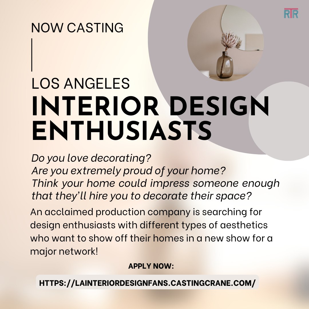 Read more about the article Casting Design Enthusiasts in Los Angeles for New Home Show
