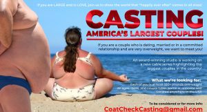 Casting Big Couples for New Body Poitive Show