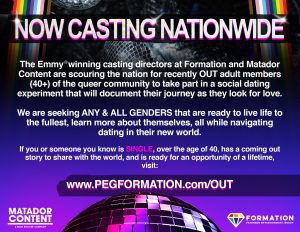 Casting People That Just Came Out, Nationwide