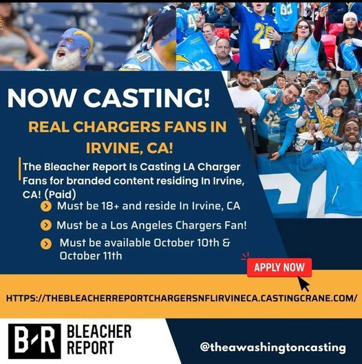 Read more about the article Casting L.A. Chargers Fans in Irvine, CA