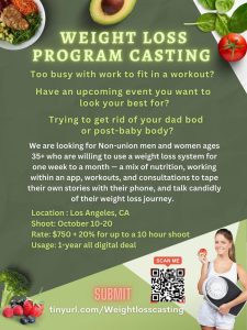 Read more about the article Los Angeles Area Casting Call for Wellness Show