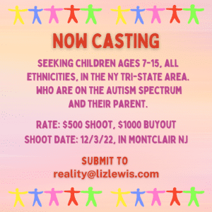 Read more about the article Casting Families With Autistic Children in NY Area