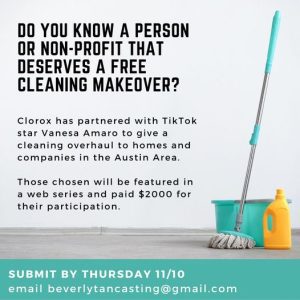 Know Somebody That Needs A Cleaning Makeover in Austin?