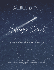Read more about the article Theater Auditions in Bridgewater, MA for Stage Play “Halley’s Comet”