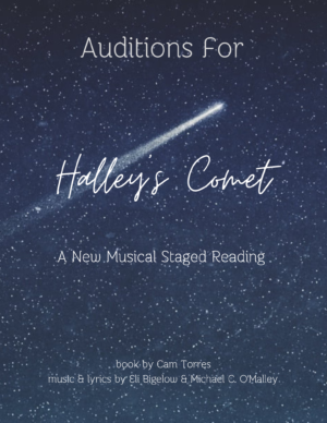 Theater Auditions in Bridgewater, MA for Stage Play “Halley’s Comet”