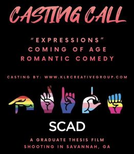 Read more about the article Online / Remote Casting Call for Deaf Men in LGBTQ+ Community in Savannah